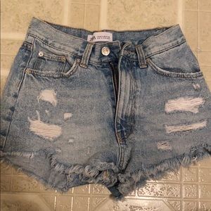 zara shorts
